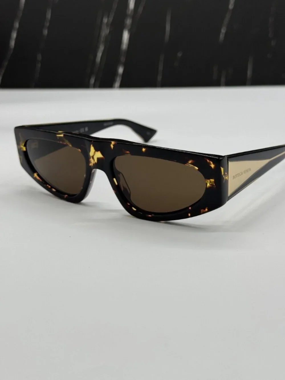 NEW BOTTEGA VENETA BV1277S 002 WOMEN HAVANA SUNGLASSES